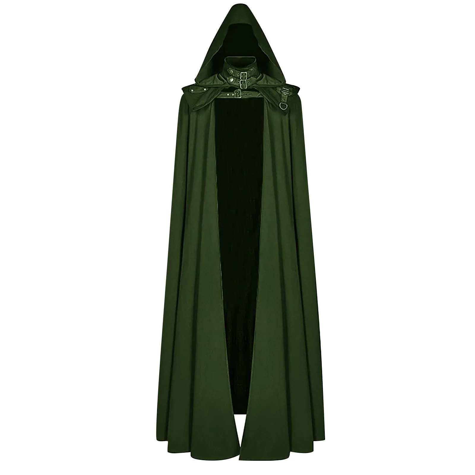Halloween Hooded Capes for Adult Kid Long Cloaks Cosplay Costumes Witch Red Black Purple Green Grim Reaper Cape for Women Men