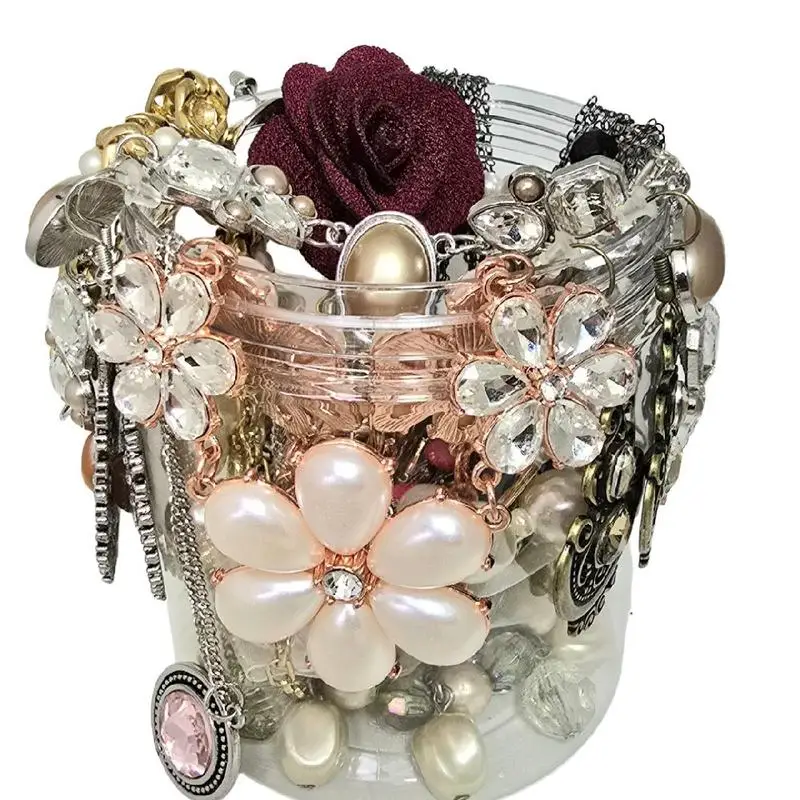 

Загадочная банка для драгоценностей, шкатулка для драгоценностей-сюрприз, винтажная сказочная кабина, лесная альтернатива, русалка, чистая девушка, викторианская кокетливая