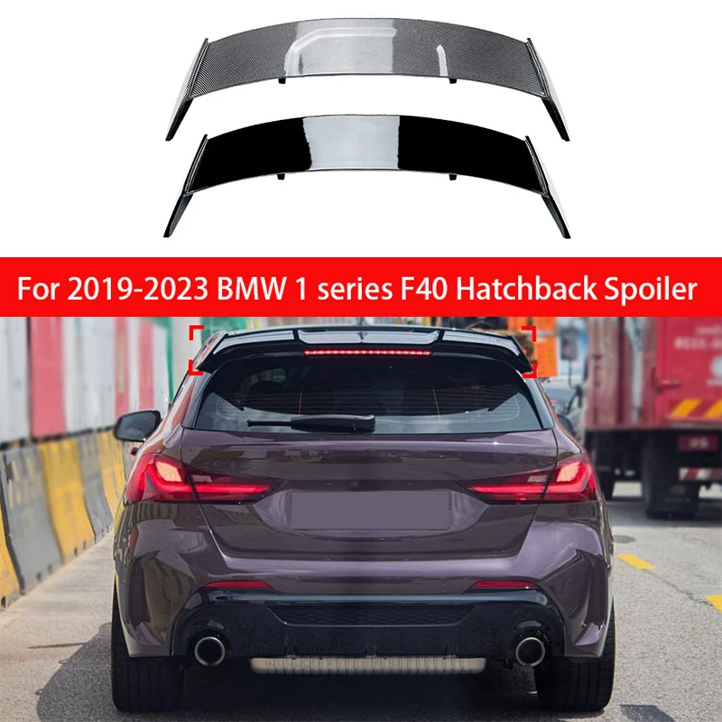 

For BMW 1 series F40 M135i 128ti 118D Hatchback Spoiler 2019-2023 Rear Trunk Wing Accessories Rear Roof Lip Spoiler Tail Wing