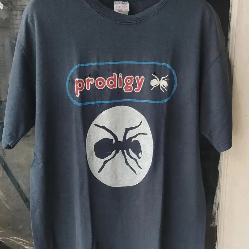 تي شيرت Prodigy Tour 1996 Band Rare Design أسود Vtg S 5Xl Ahn01641