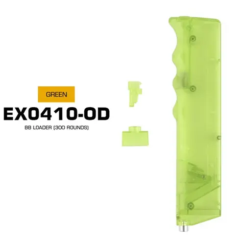 300 Rounds Quick BB Loader Plastic Speed Loader War Games Combat Tactical BB Loader Paintball Outdoor Hunting Shooting Accessory