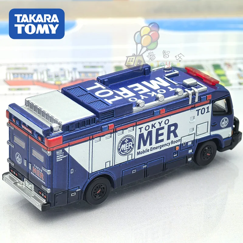 Takara Tomy Tomica Premium Unlimited Tokyo Mer Car (T01) Mini Car Toy Alloy Toys Motor Vehicle Diecast Metal Model for Children