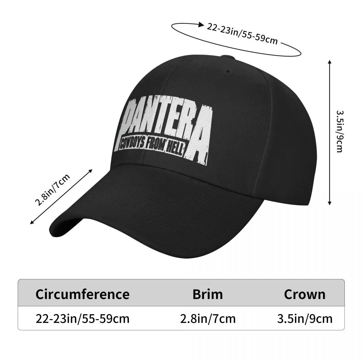 Gorra de béisbol con logotipo de Pantera para hombre y mujer, gorro de bola, envío gratis, 2496