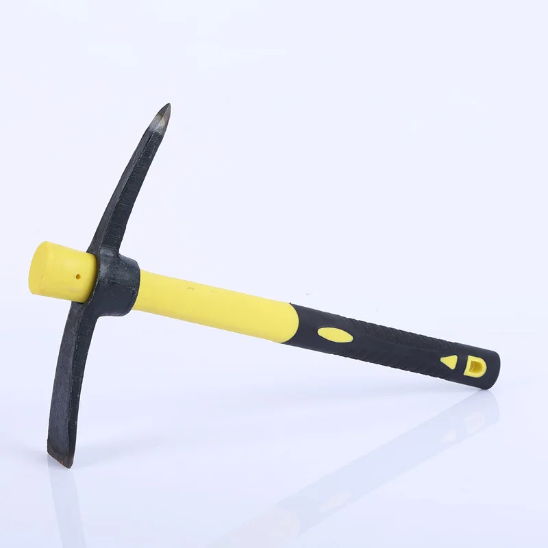 Imagem -03 - Multifuncional Picareta Enxada Heavy Duty Pick Axe Mão Enxada com Alça de Madeira para Outdoor Camping Jardim Ferramenta de Mão Aço Inoxidável