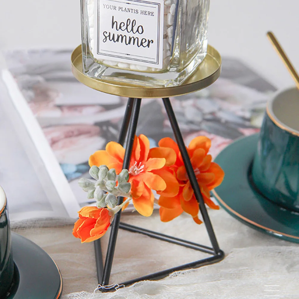 

Detachable Metal Holder Nordic Style Elegant Candleholder for Weddings Dinner Party Romantic Decorative Tabletop Stand