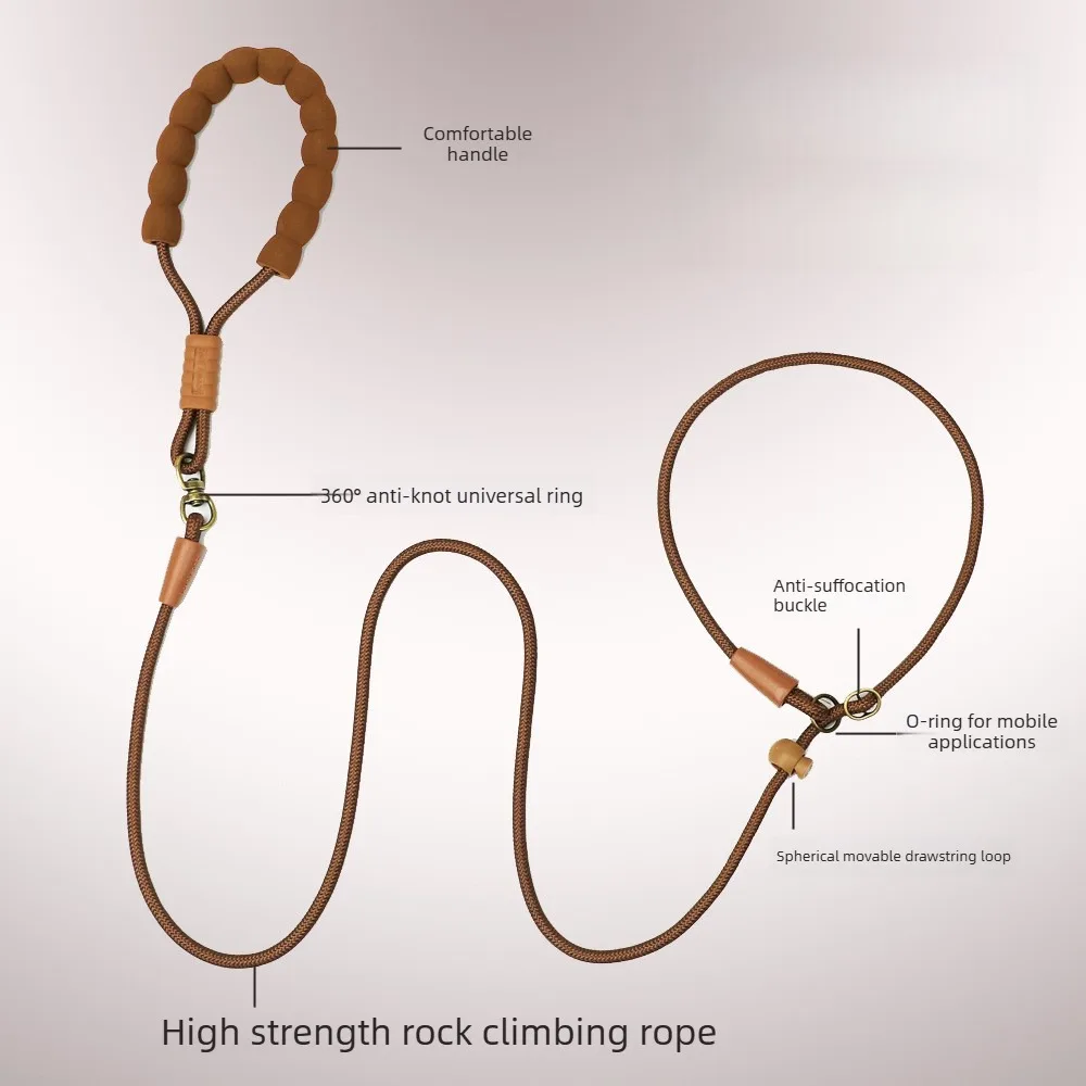 P Rope for Walking Dogs, Traction Rope for Going Out, Dog Training Special Dog Chain, Large, Medium and Small Dogs