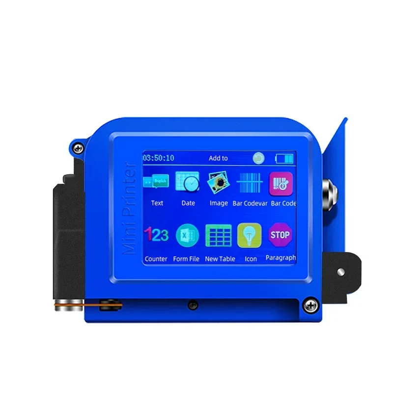 

DP18 PLUS Mini Printer Hand Held Portable Printing Box Logo Batch Code Handheld Inkjet Printer