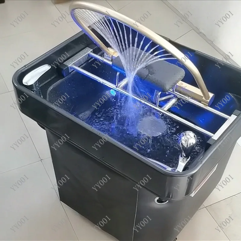 Salon Shampoo Bed Accessories, Adjustable Headrest Bracket, Stainless Steel/Aluminum Frame for Hairdressing