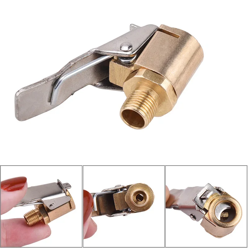 Tire Valve Air Chuck Car Tyre Quick Release Adapter Connector for SEAT Ibiza Leon Toledo Arosa Arona Alhambra Exeo FR Supercopa