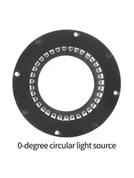 Machine Vision 0° Ring Light - Uniform Illumination | Ideal for PCB/Metal Inspection, Short/Long Distance Use
