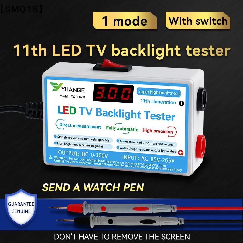 LED Tester 0-300V Output LED TV Backlight Tester Multipurpose LED Strips Beads Bar Light Lamp Test Tool Measurement Instru【SMQ】