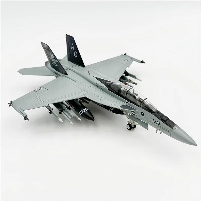 Wltk US Navy F/A-18 Super Hornet VFA-103 Jolly Rogers Fighter 1/72 Diecast Aircraft Jet Airplane Model