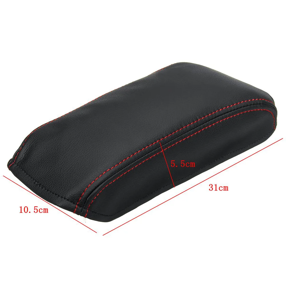 Sleek and Stylish Black and Red Design Protective Case For Your Car\'s Central Console Fits For Toyotas from \'13 to \'18
