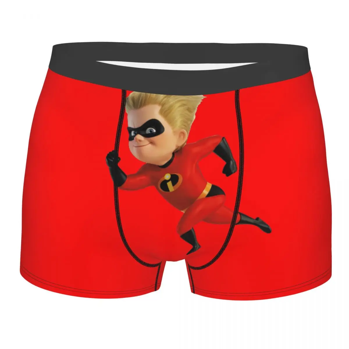 

Custom The Incredibles Dash Parr Underwear Men Stretch Boxer Briefs Shorts Panties Soft Underpants For Homme