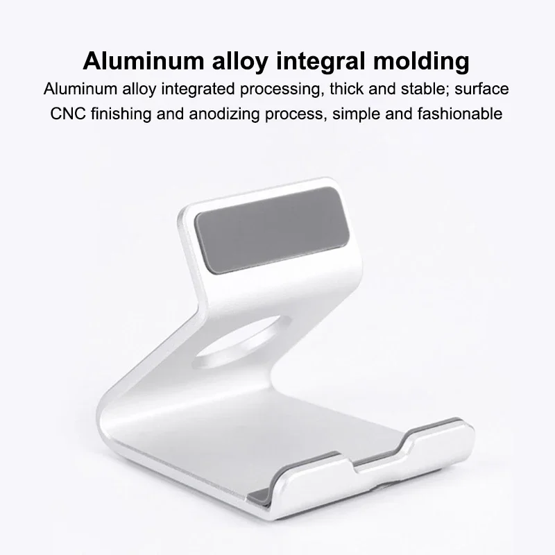 Metal Desktop Mobile Phone Stand For Smartphone 13 Inch Tablet Desk Holder Portable Storage Bracket Drop-resistant Phone Holder