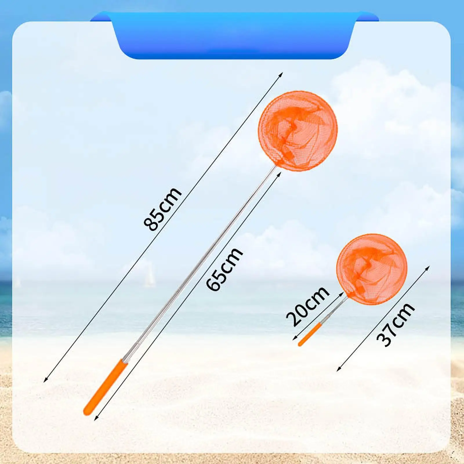 5 Pieces Kids Gardening Tools Beach Sand Toys Portable Lightweight Anti Slip