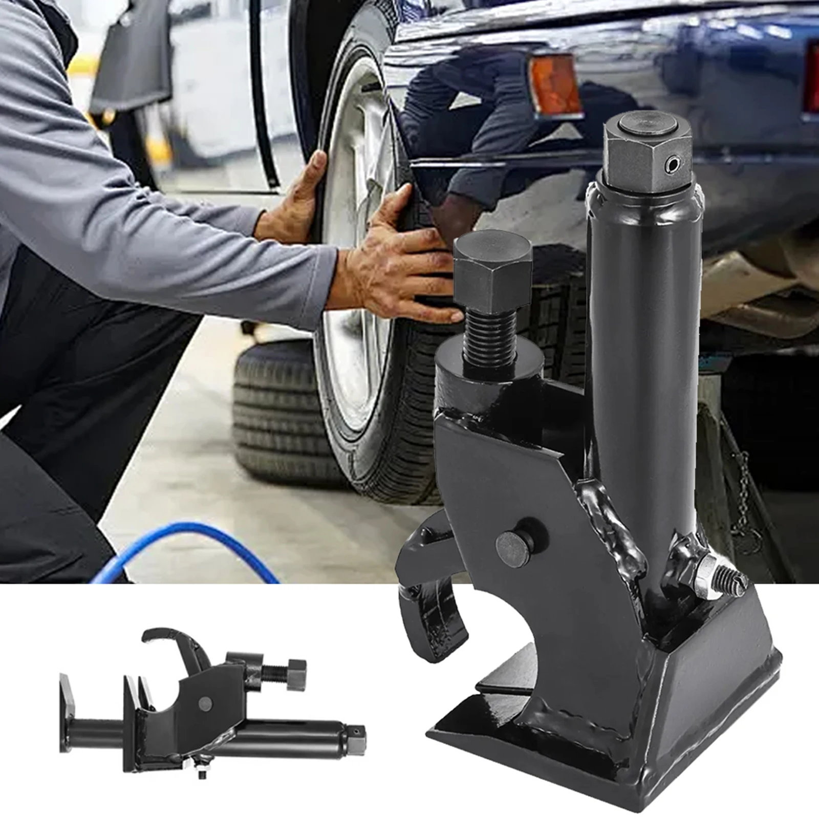 

Manual Tire Changer Tool Manual Simple Tire Removal Machine Portable Bead Breaking Tool for ATV UTV Tractor Truck Car