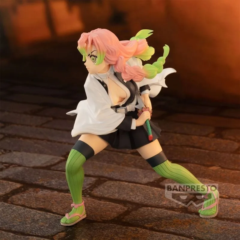 

Украшение японский Bandai Banpresto Demon Slayer Kanroji Mitsuri VIBRATIONSTARS периферийные украшения модная игровая модель фигурка