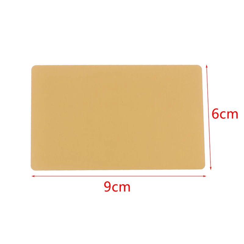 

New New 50Pcs Laser Engraving Blanks Aluminum Sheet Laser Engraving Business Card Multipurpose DIY Gift Cards