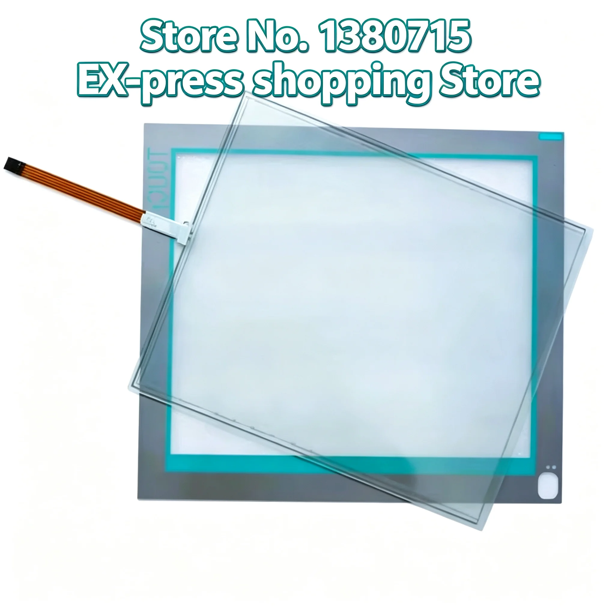 Industrial Touch Digitizer With Membrane Film Compatible With IPC477C IPC577C 6AV7424-0AA00-0GT0 Touch Screen Replacement