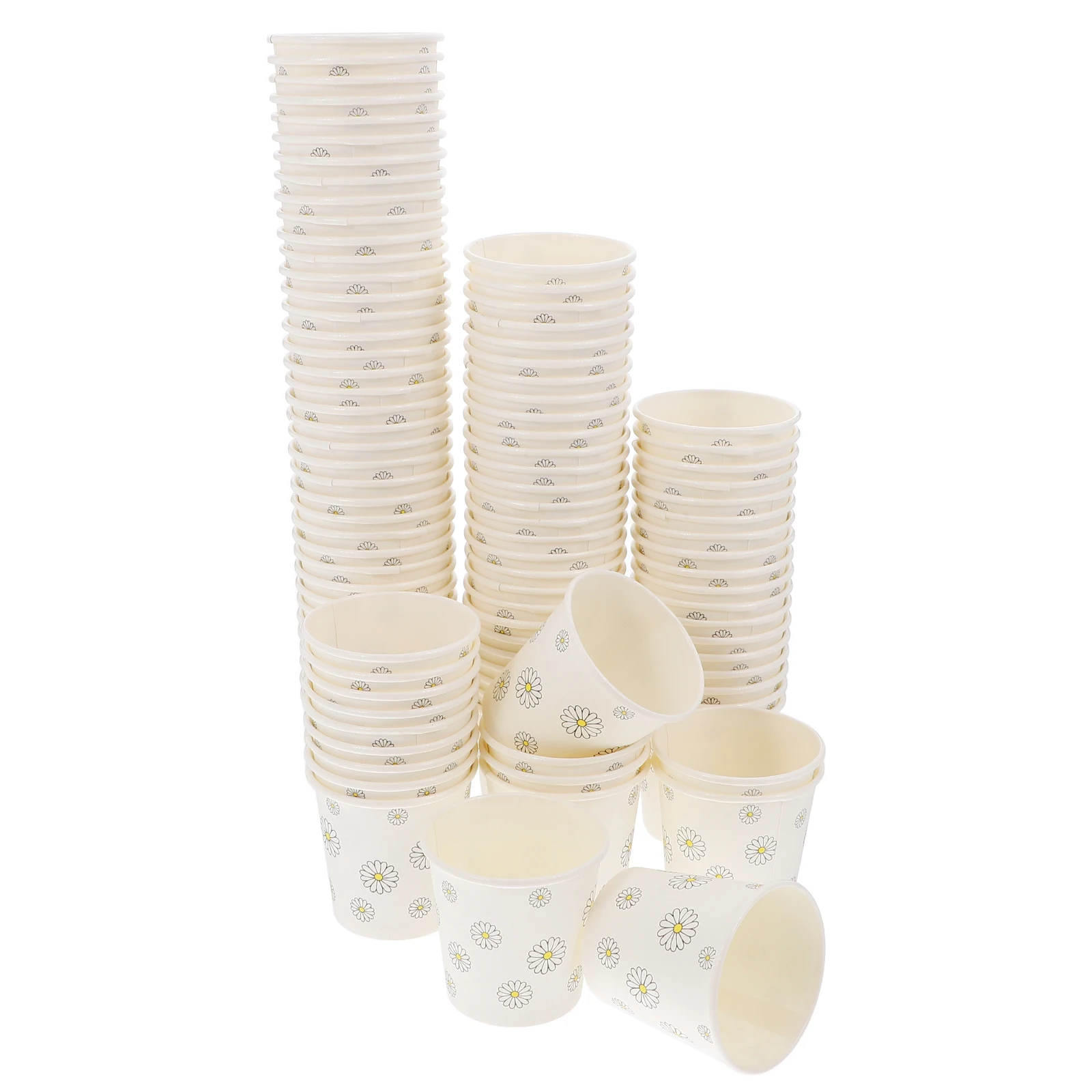 

100pcs Tasting Mini Disposable Small Portion Sauce Snack Cups Juices Drink Sampling Cups Party Supplies