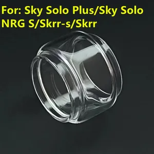 Tangki Tabung Kaca Gelembung untuk Vaporesso Sky Solo 3.5 ml Sky Solo Plus 8ml Tangki Pengganti Skrr-s NRG S Tangki Kaca 8 penjualan terbaik sky solo plus glass - №