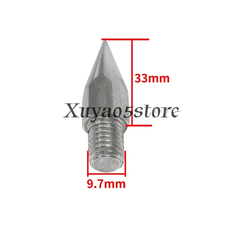 M10 stainless steel, stylus 10 packs 9.7mm prism replacement pin length 33mm