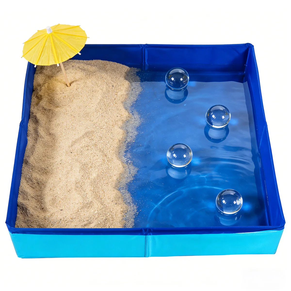 子供用サンドテーブル キッズ 夏のアクティビティ 感覚ゲーム 屋外 ビーチ 裏庭 砂場おもちゃ 誕生日おもちゃ 男の子 女の子へのギフト