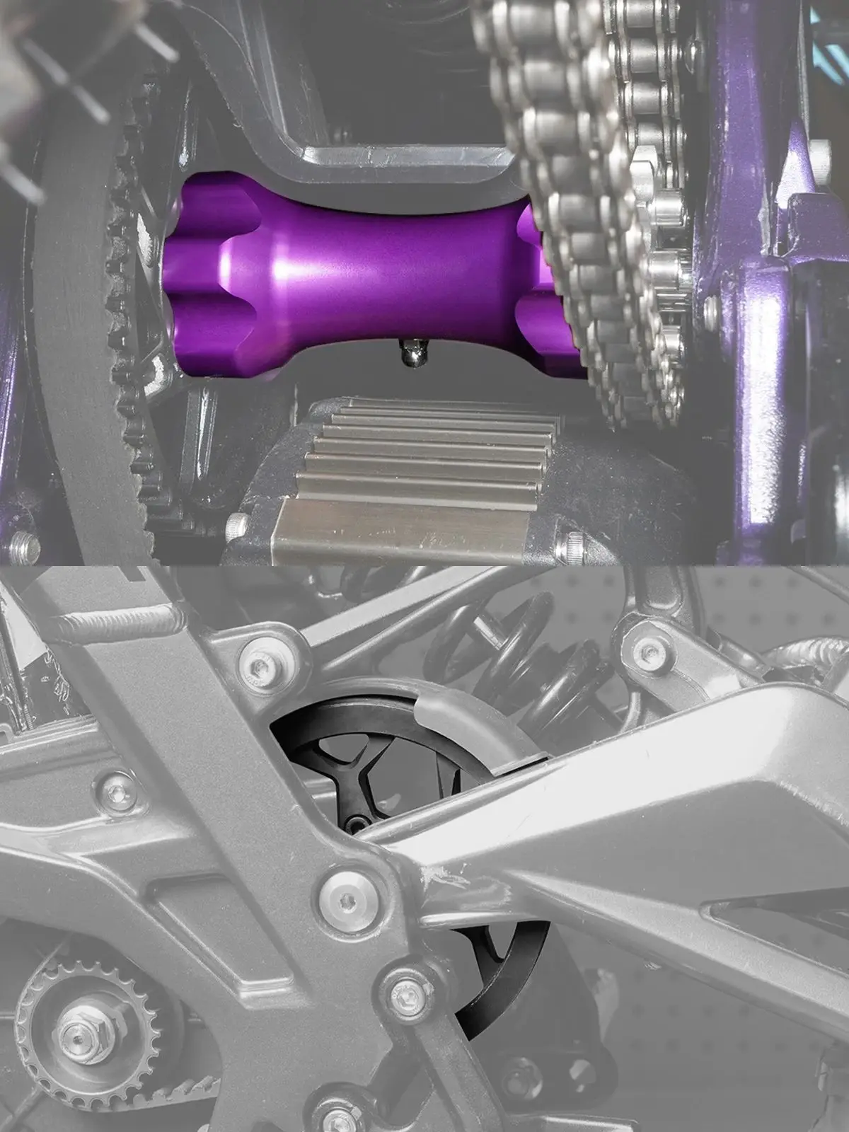 AliExpress NICECNC 2025 For Surron Light Bee X Surron Electric Bike Secondary Belt Drive Pulley Middle Drive Axis Shaft Kit For Sur-Ron Light Bee S