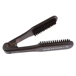 Wood Boar Bristle Straight Hair Comb Straightening Comb Women's Curly Hair Smooth Comb Hair Styling Splint Comb for Home DIY