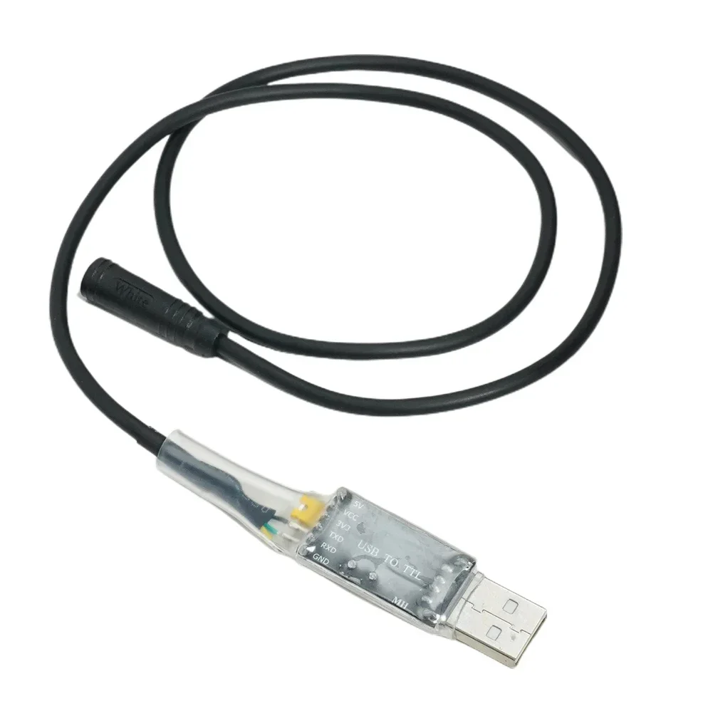 Effortless programming customization and optimization of your For Bafang MidDrive Motor with this 5Pin USB Cable