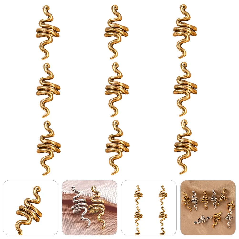 

9 Pcs Hair Pin Dreadlocks Ring Cuffs Braid Rings Girl Accessories Decorative Alloy Man