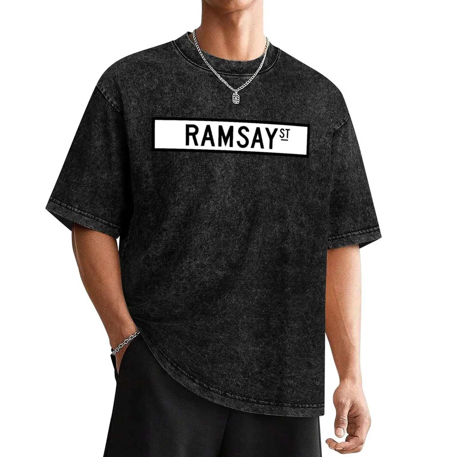 Ramsay St T-Shirt plus sizes shirts graphic tees basketball graphic tees clothes for men