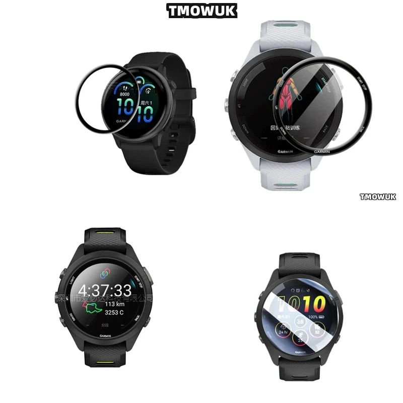 

For Garmin Forerunner 158 165 245 255 255s 265 265s Dustproof Screen Cover.
