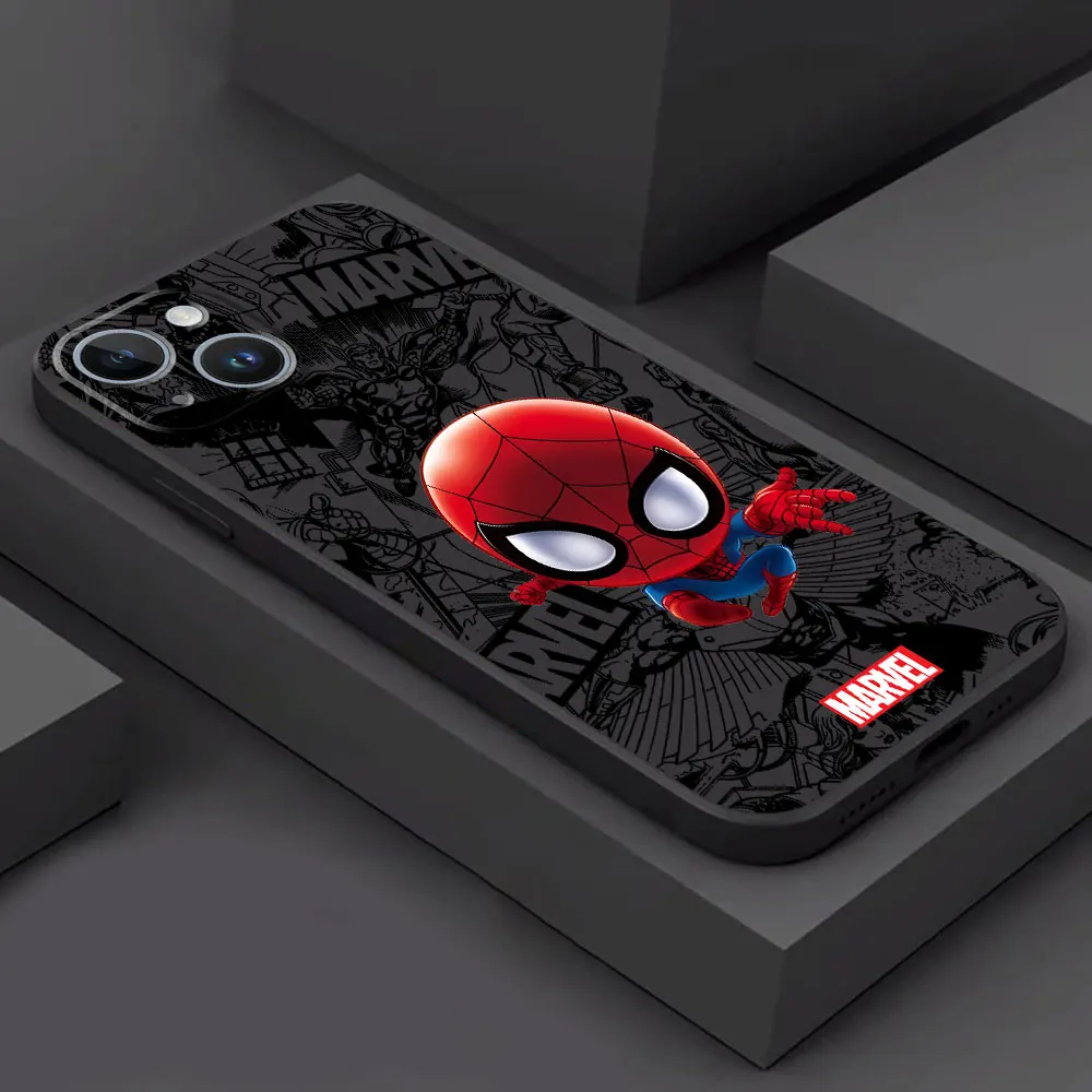 Marvel Hero Ironman Spiderman Case for Samsung Galaxy S8 S9 S7 Edge Note 20 Ultra S10e S10 Plus Note 10 Plus 8 9 Silicone Cover 