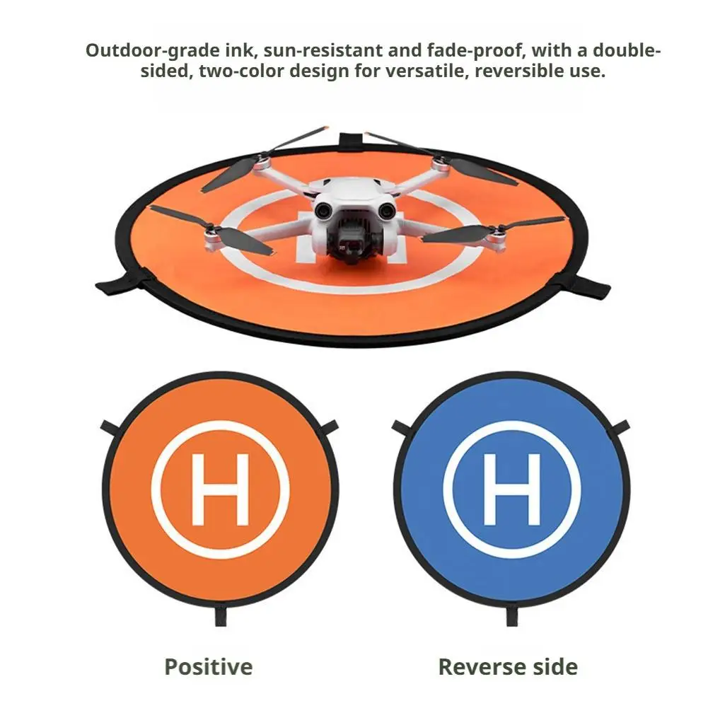 75cm Drone Landing Pad, Waterproof Portable Helipad for DJI Mavic 3 Pro/Air 3/Mini 4 Pro, Foldable Landing Mat for RC Helicopter