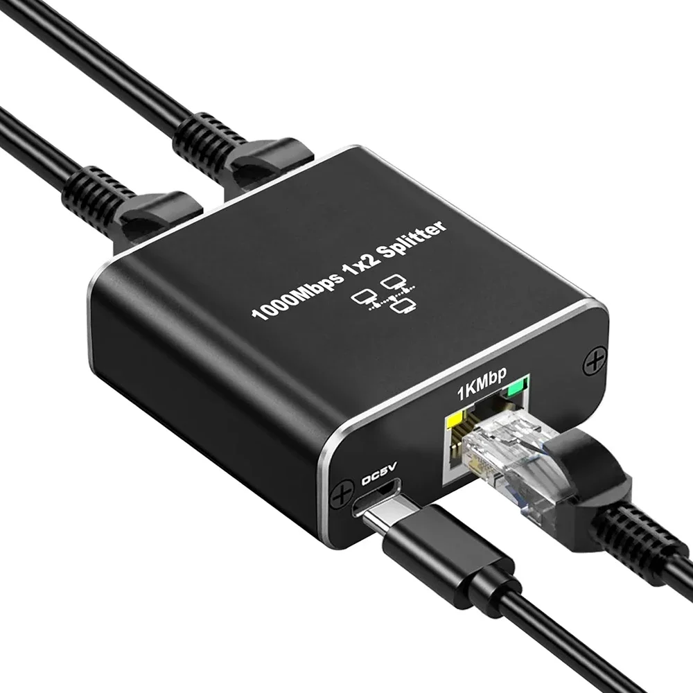 

Ethernet-сплиттер 1000 Мбит/с RJ45 1X2 1X3 1X4 LAN Сетевой удлинитель Адаптер для ПК Компьютерный маршрутизатор Переключатель работает в тот же время