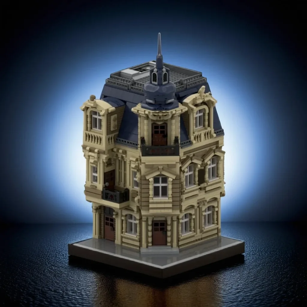 

4881PCS Beaux-Arts Modular Building MOC Classic Architecture Model Education Model Building diy Blocks Birthday Toys Gift
