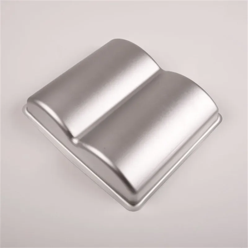 3D Open Book Birthday Cake Pan Metal Cake Mold Decorating Aluminum Alloy Baking Cake Bakeware DIY Cooking Tools