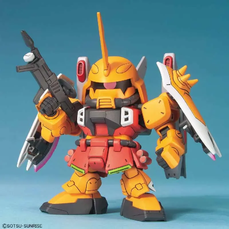 Bandai Original GUNDAM BB SENSHI ZGMF ZAKU SERIES SET Anime Action Figure Assembly Model Toys Collectible Model Ornaments Gifts