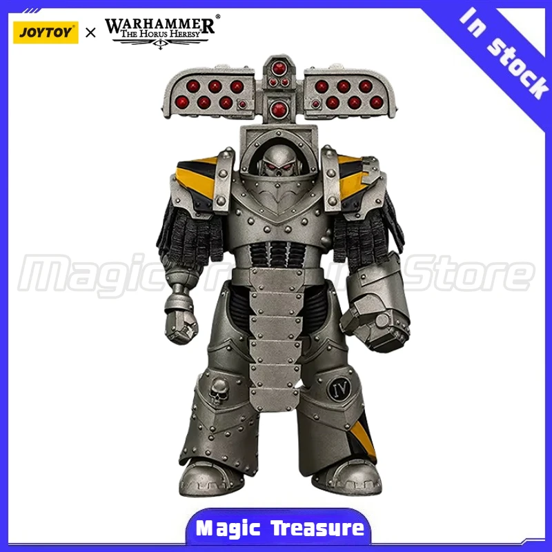 

【MT】JOYTOY 1/18 Action Figure Warhammer 40K Lron Warriors Tyrant Siege Master Terminator with Rocket Launcher Toys