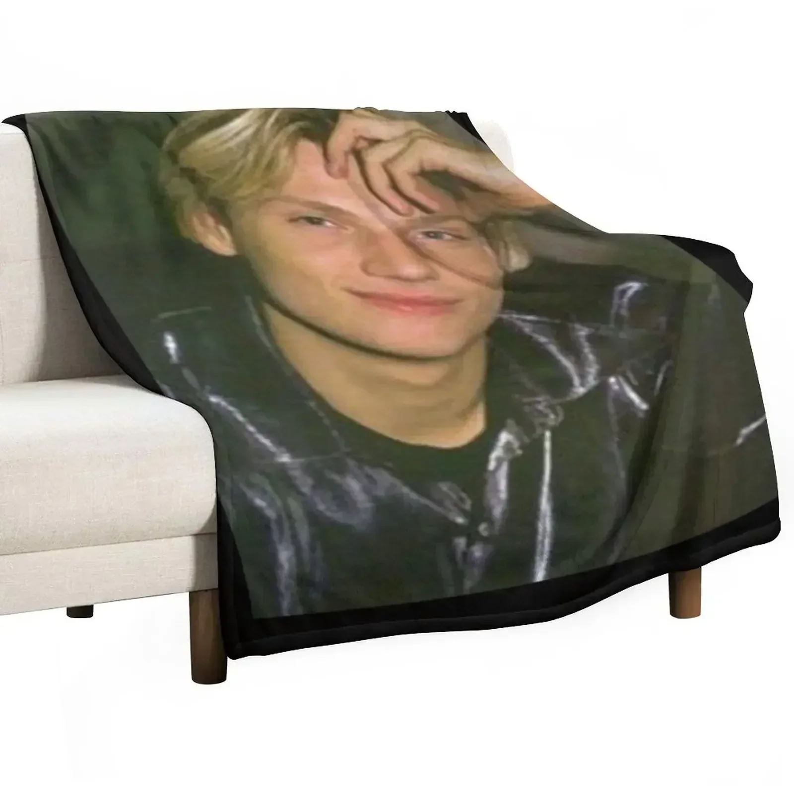 New Nick Carter - Poster Throw Blanket Soft Plaid Sofa christmas gifts Sofa Throw Hairy Quilt Blankets