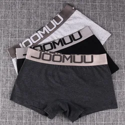 3pcs/Lot Solid Women's Cotton Panties Boxer Underwear Ladies Breathable Letter Belt Briefs Sexy Sports Female Knickers Boyshorts