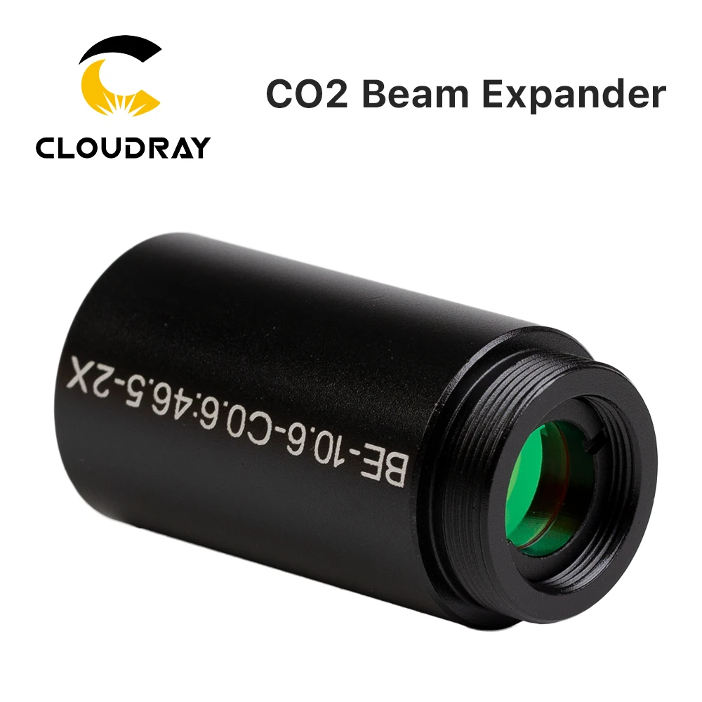 Cloudray CO2 laser 10600nm Laser Beam Expander 2X 2.5X 3X 4X  Galvanometer Laser Marking Lenses Optics Beam Expand