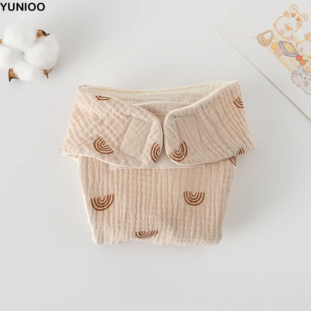 

Многоразовые Эко-дружелюбные Тренировочные Трусики для Младенцев из Чистого Хлопка, Моющиеся Детские Шорты, Водонепроницаемые Тканевые Подгузники из Марлевого Материала для Новорожденных