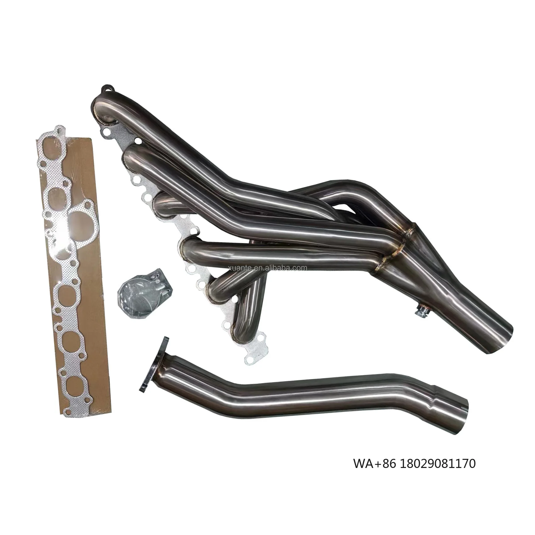 

For 1FZ Racing Header 304 Stainless Steel Exhaust Manifold with 6in1 Exhaust System Performance Car Exhaust Pipe