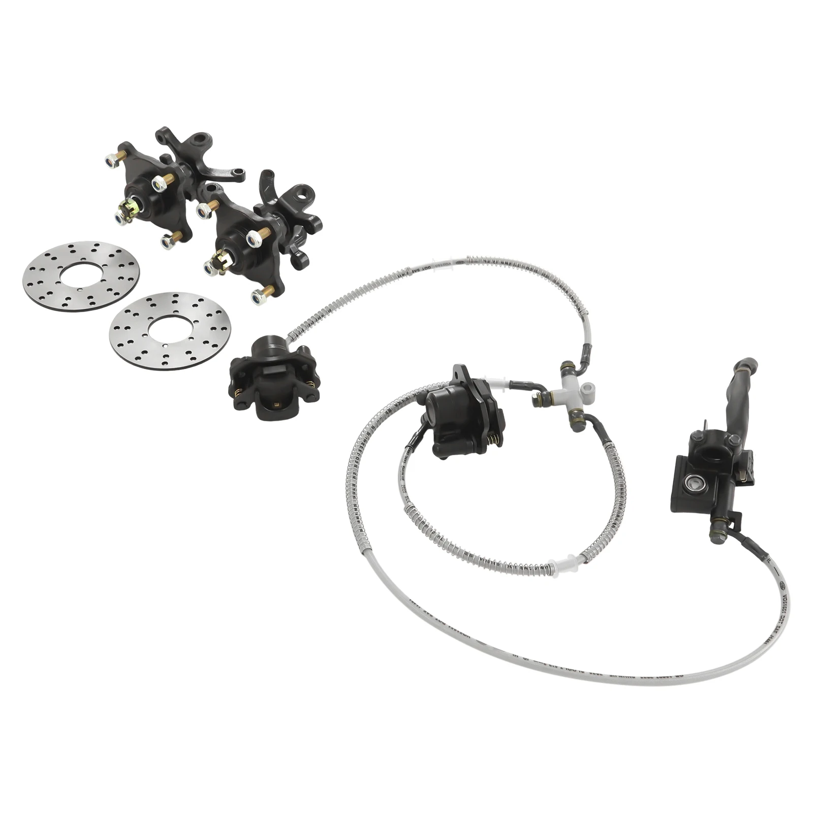 [Front Fusee Assembly] Front Fusee Assembly - Staal - Voor 125cc-250cc ATV - Stevig Duurzaam