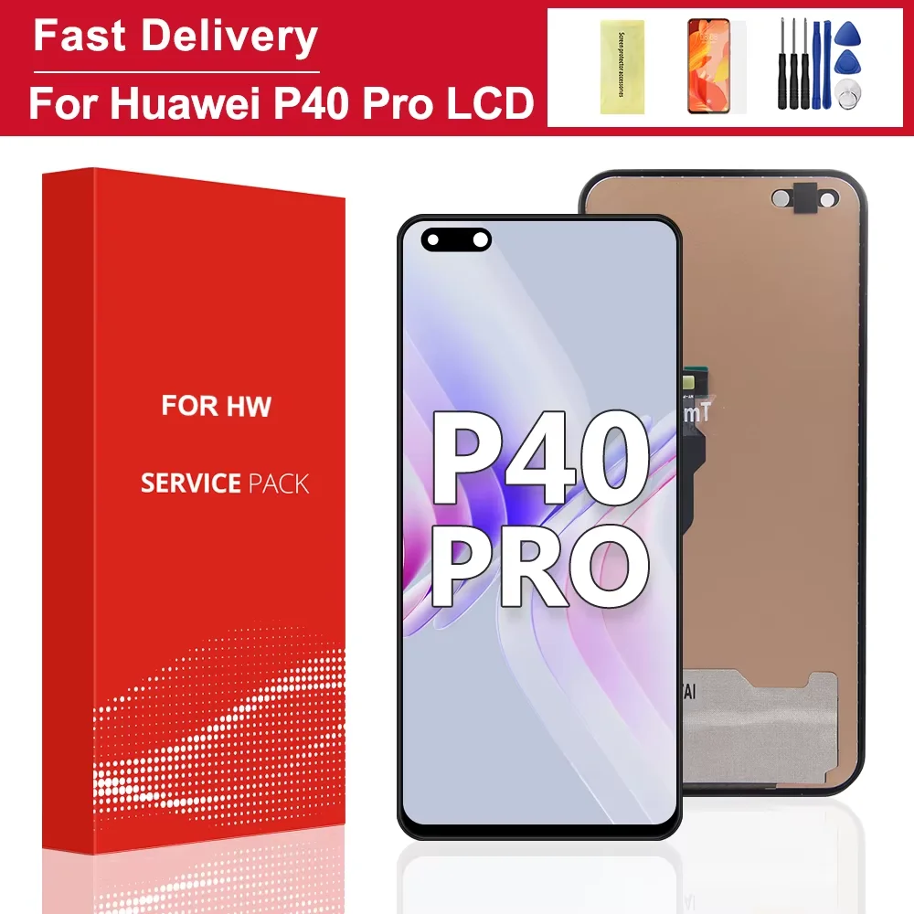 For Huawei P40 Pro LCD Display Touch Screen Digitizer Assembly For