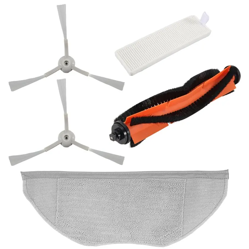 

A67P-For XIAOMI MIJIA G1 MJSTG1 Mi Robot Vacuum-Mop Essential Xiaomi Accessories Main Roller Brush Hepa Filter Mop Cloth