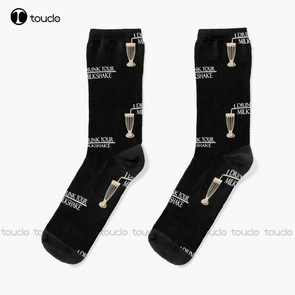 

I Drink Your Milkshake Socks Womens Cotton Socks High Quality Cute Elegant Lovely Kawaii Cartoon Sweet Cotton Sock New Popular